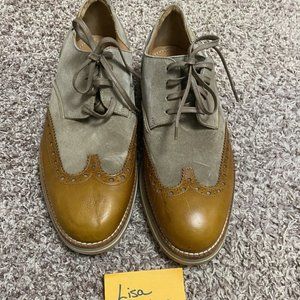 Louis Vuitton Men's Suede and Leather Shoes